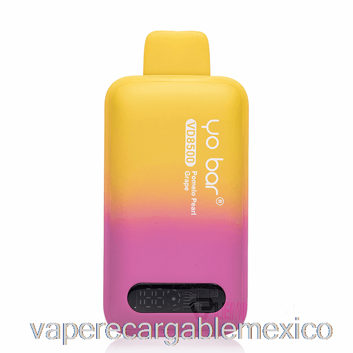 Vape Recargable Yo Bar Vd8500 Desechable Pomelo Perla Uva